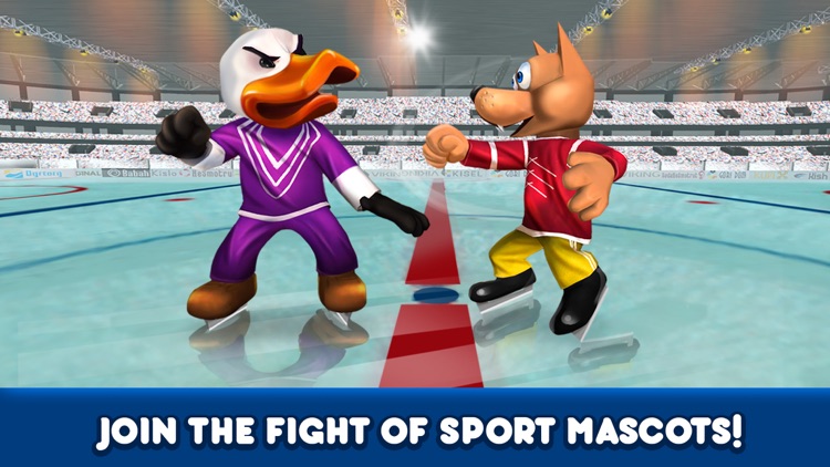 Ice Hockey Sports Fighting Cup