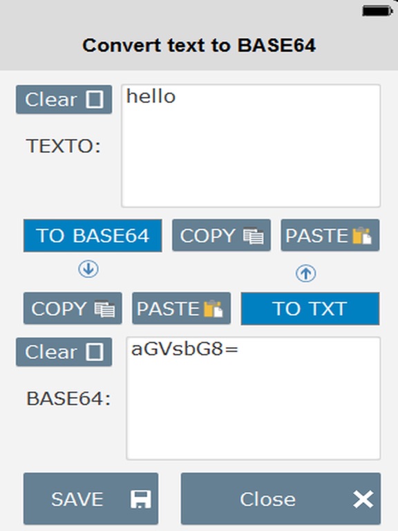 Screenshot #4 pour CONVERT_BASE64