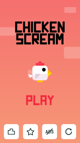 Chicken Scream Jump - Endless Arcade Game screenshot