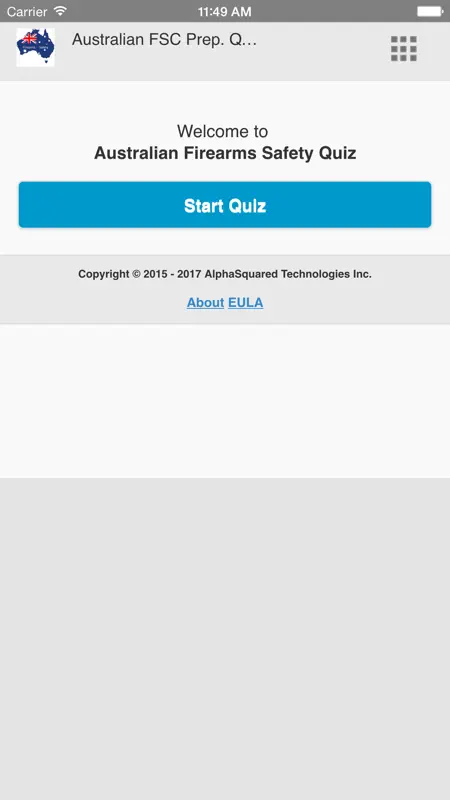 Australian Firearm Safety Quiz screenshot 4 of 5