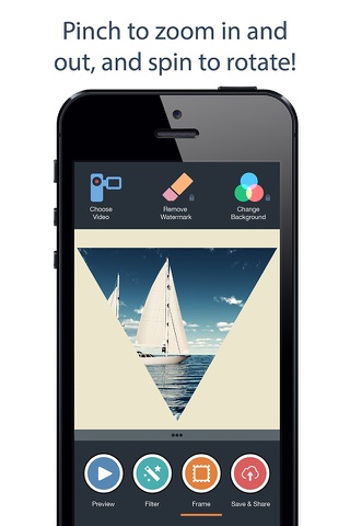 Square Video + Crop Resize Fit Zoom & Rotate Vids screenshot 2