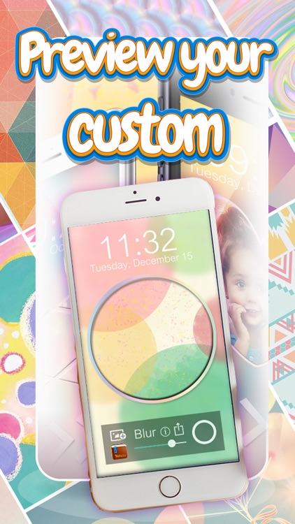 Pastel Lock Screen Wallpapers & Blur Photos Pro