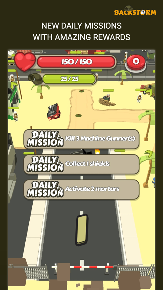 #1. Backstorm Attack - Endless RPG War Runner (iOS) 由: Appgeneration Software