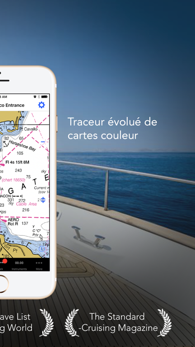 Screenshot #1 pour iNavX - Marine Chartplotter