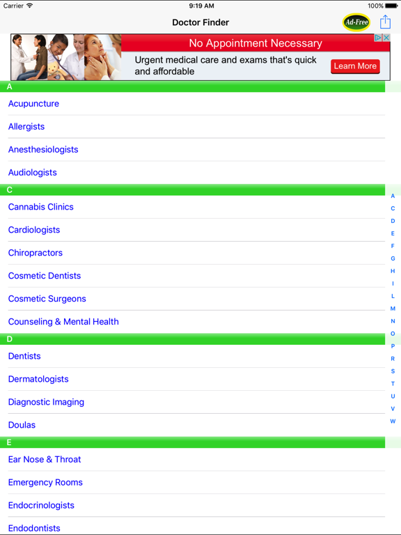 Screenshot #4 pour Doctor Finder: Find Doctors & Dentists Nearby