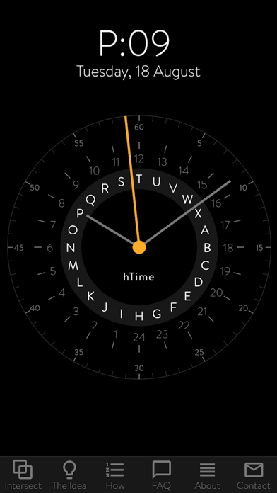 hTime iPhone screenshot