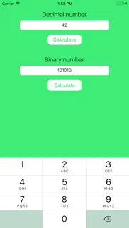 binary calculator pro iphone screenshot 1