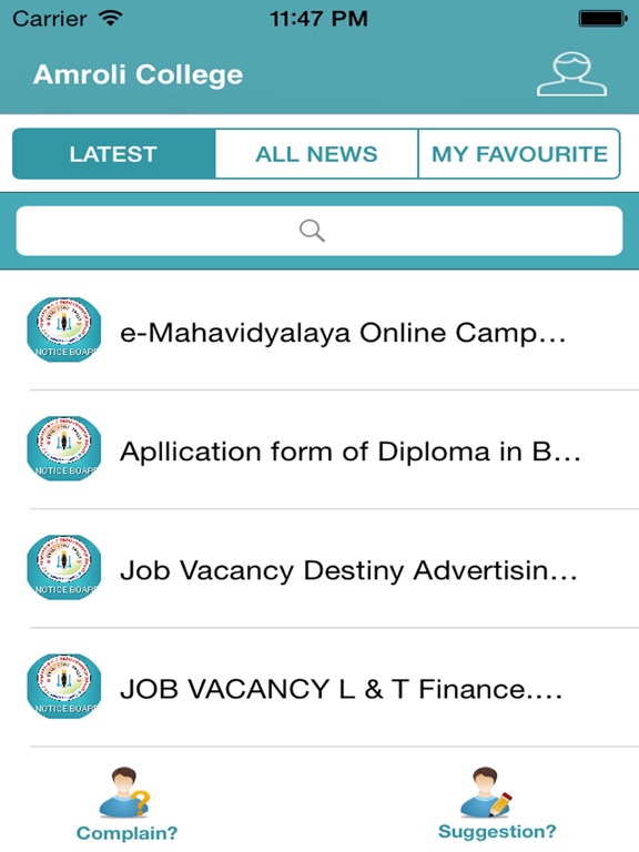 【图】I-Notice Board Amroli College(截图3)