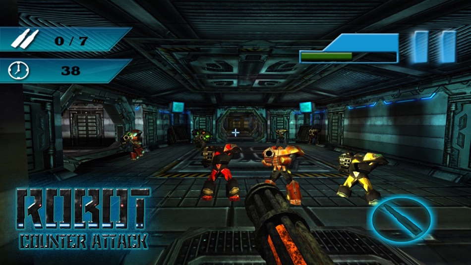 #1. Robot Counter Attack (iOS) Podle: Atif Mumtaz