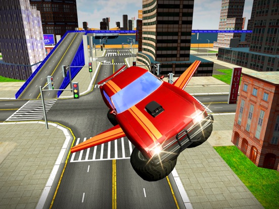Screenshot #4 pour Flying Monster Truck Drive - 3D Lorry Simulator