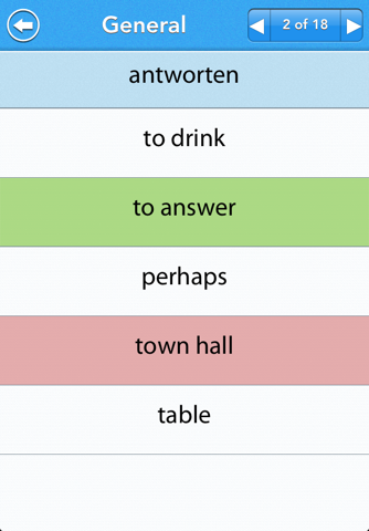 GCSE German Vocab OCR screenshot 4