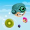 Roll the Teen Adventure - cool arcade game with cartoon teen heroes rolling and jumping from fruit to fruit