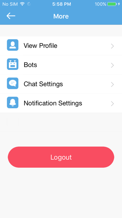 Screenshot #2 pour COS Chat