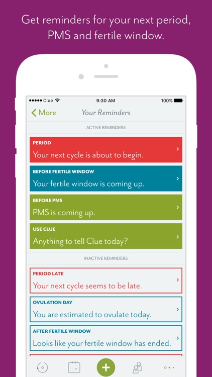 Clue Period Tracker: Period & Ovulation Tracker screenshot-3