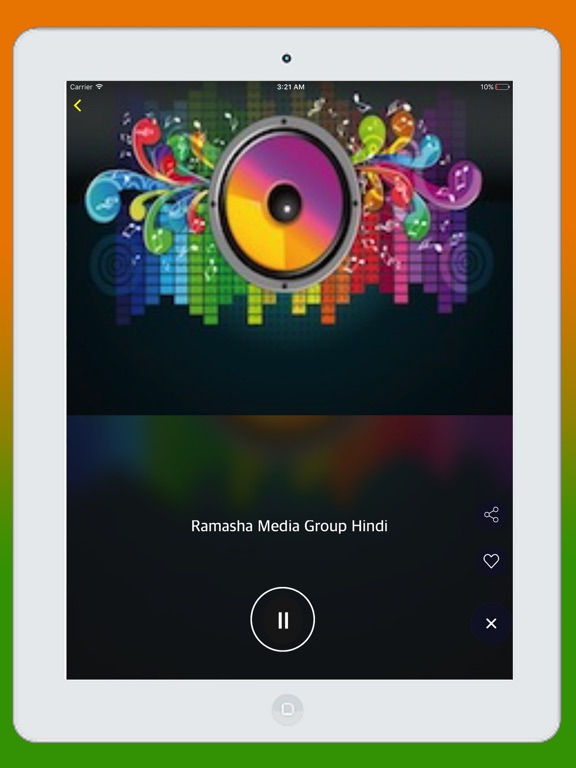Radio India FM & AM - Live Radio Stations Online iPad screenshot 5 - Music app