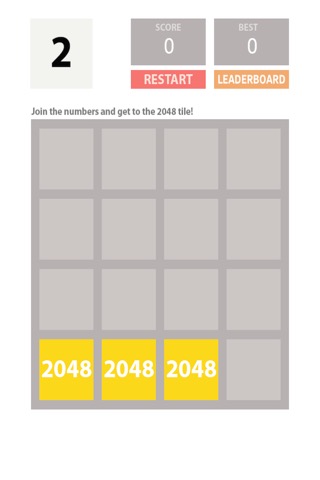 2048 Backwardsのおすすめ画像1