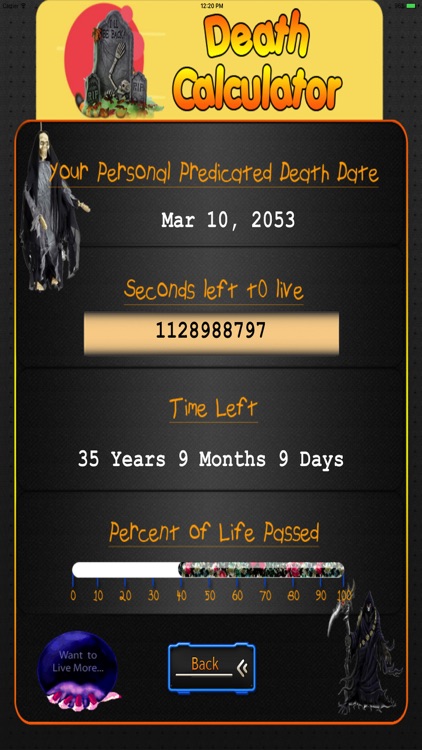 Death Calculator HD
