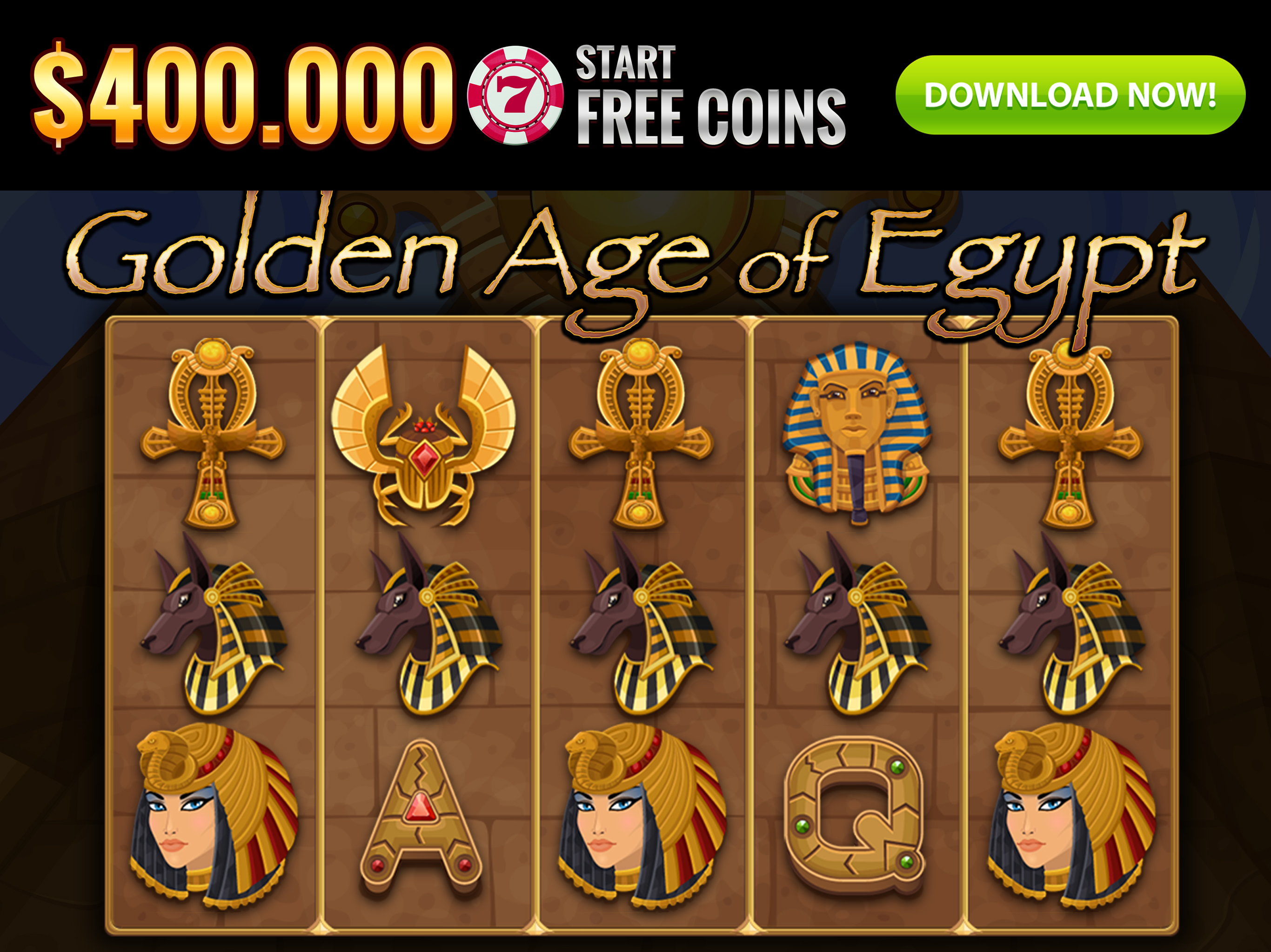Golden Age of Egypt - Slots screenshot 6
