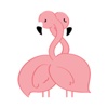 Pinky Flamingo Sticker
