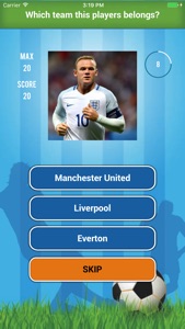 Guess Team and Player for English Premier League screenshot #2 for iPhone
