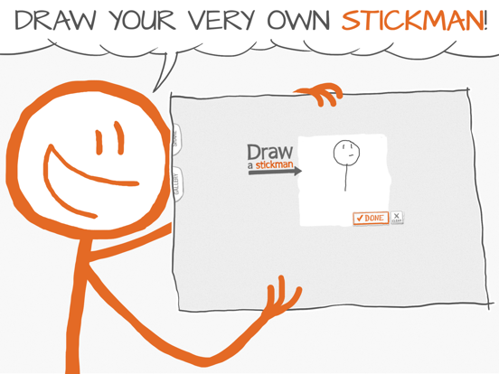 Draw A Stickman Pro iPad app afbeelding 1