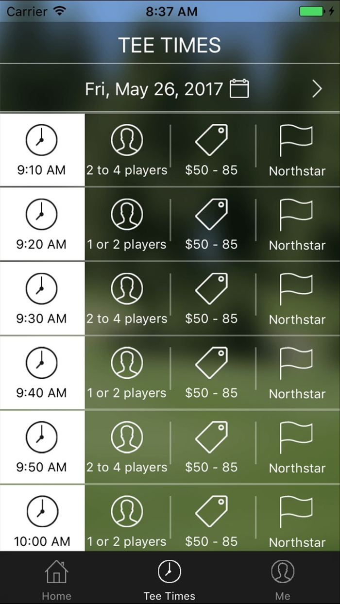 Northstar CA Golf Tee Times