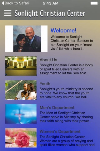 Sonlight Christian Center screenshot 4