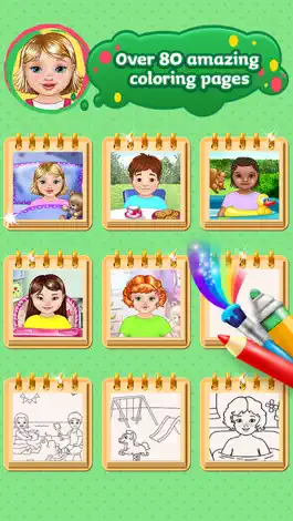 Game screenshot Baby Paint Time - Little Painters Party! apk