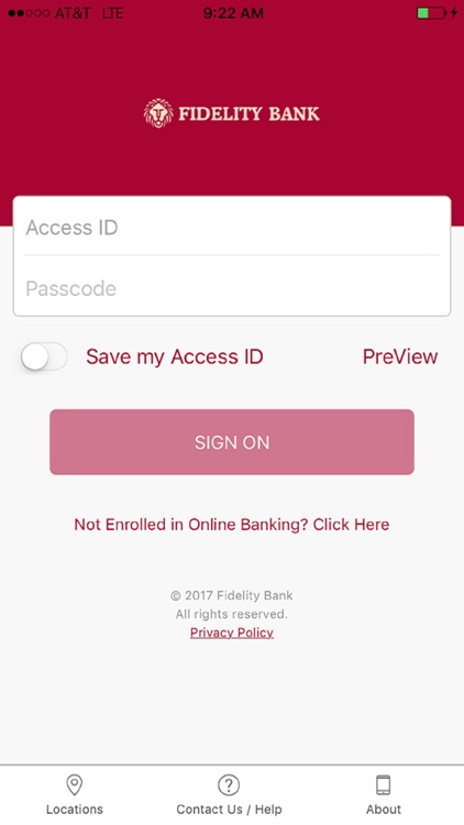 Fidelity Bank Mobile Banking screenshot-0