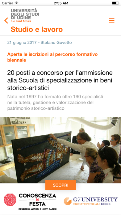 Screenshot #2 pour App Uniud