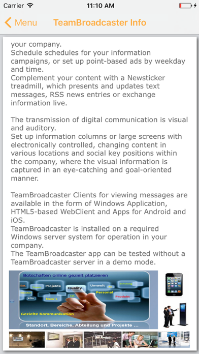 App screenshot
