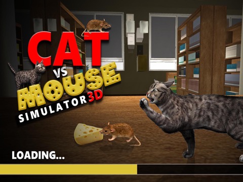 Cat Vs Mouse Simulator 3Dのおすすめ画像1