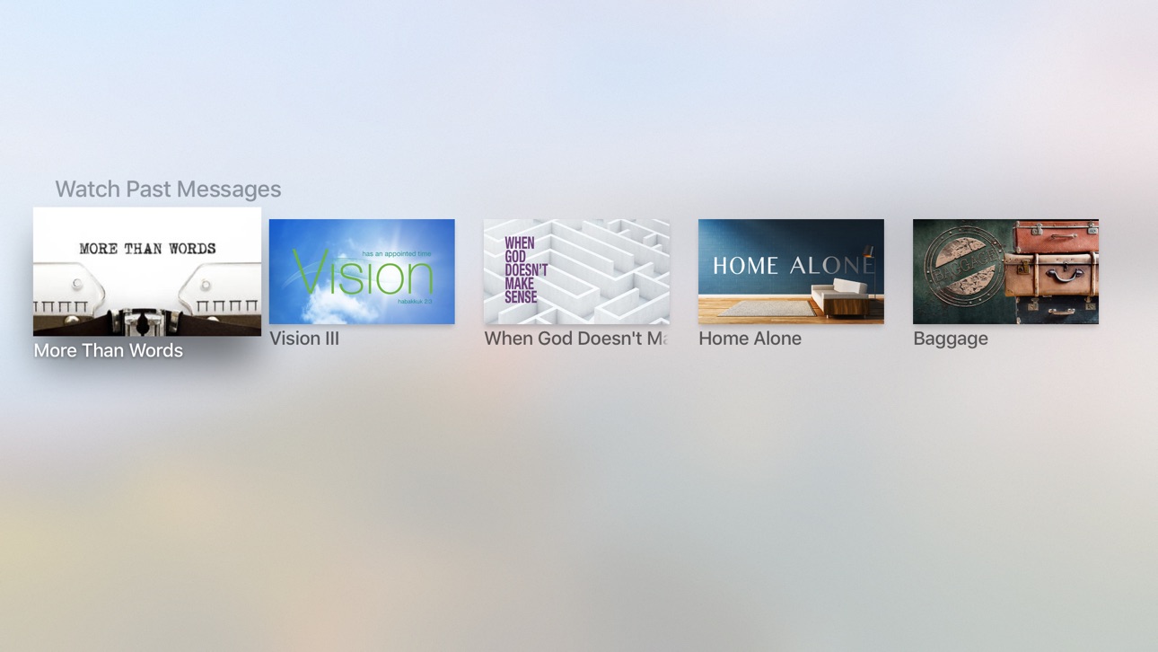 Apple TV screenshot