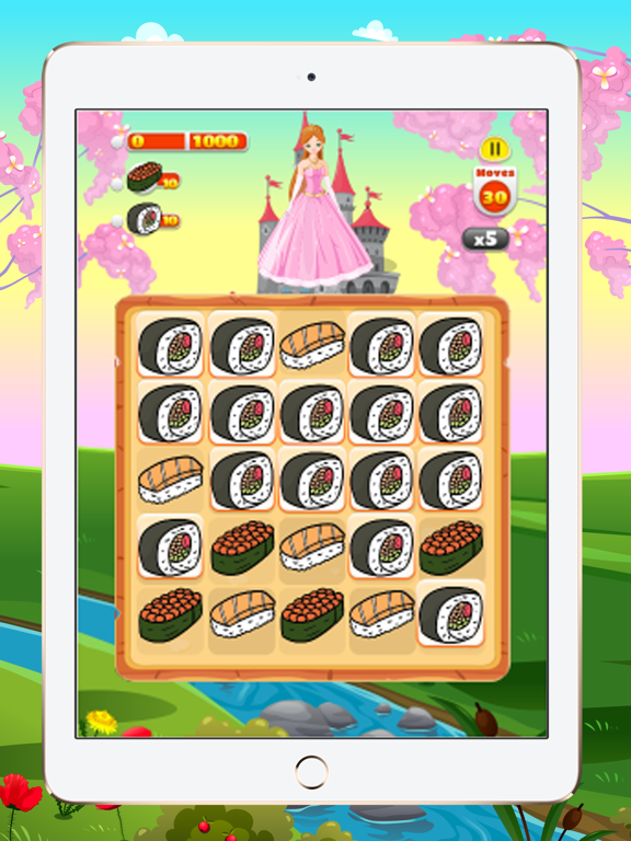 Screenshot #6 pour Princess Sushi - Girls Feed Foods Match