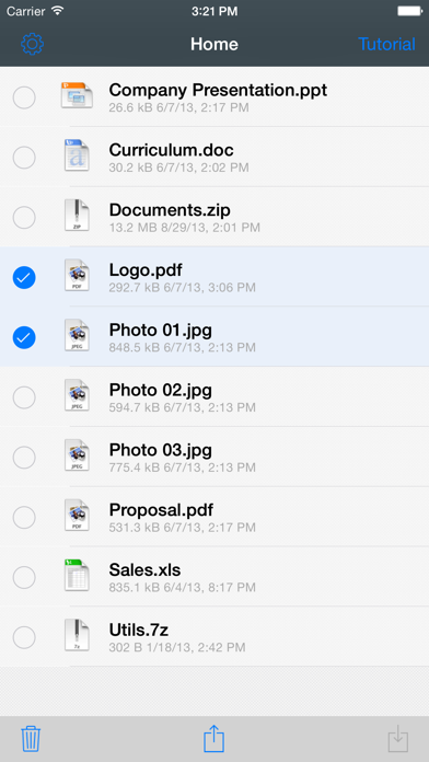 File Transfer - Exchange files between devices Screenshot