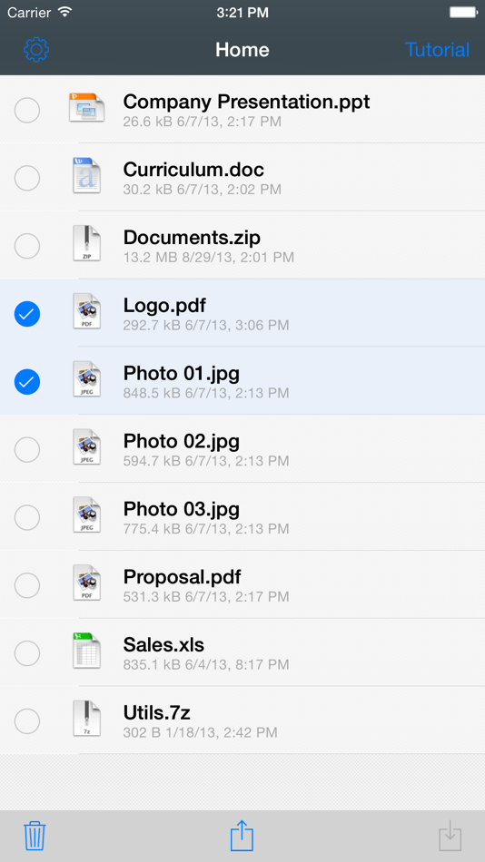 File Transfer - Exchange files between devices - 4.1.1 - (iOS)