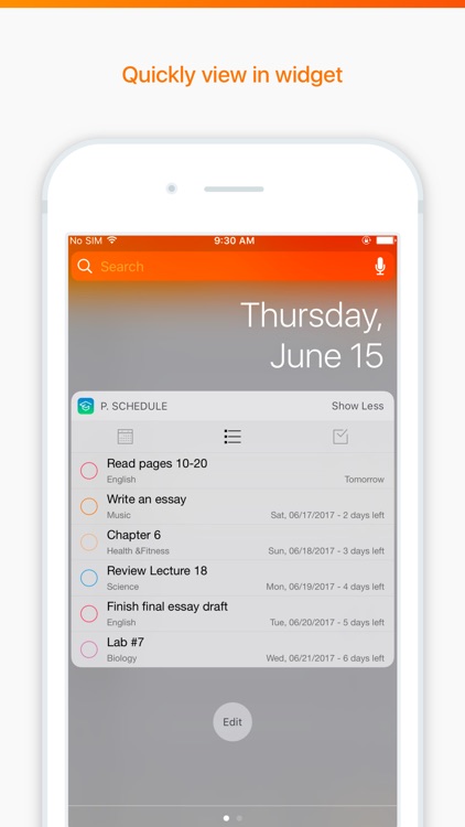 Pocket Schedule - Class Schedule, Homework Planner screenshot-4