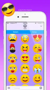 Modern Emoji Stickers for Texting screenshot #4 for iPhone