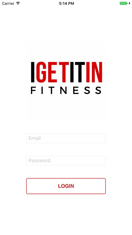 IGETITIN Fitness App