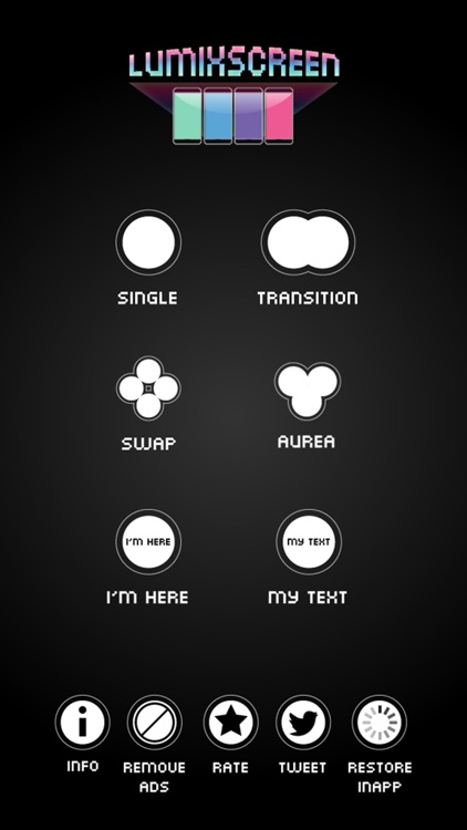 Lumix Screen . Choreography of light