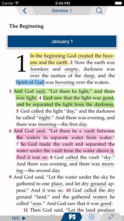 NIV Streams in the Desert Bible screenshot-4