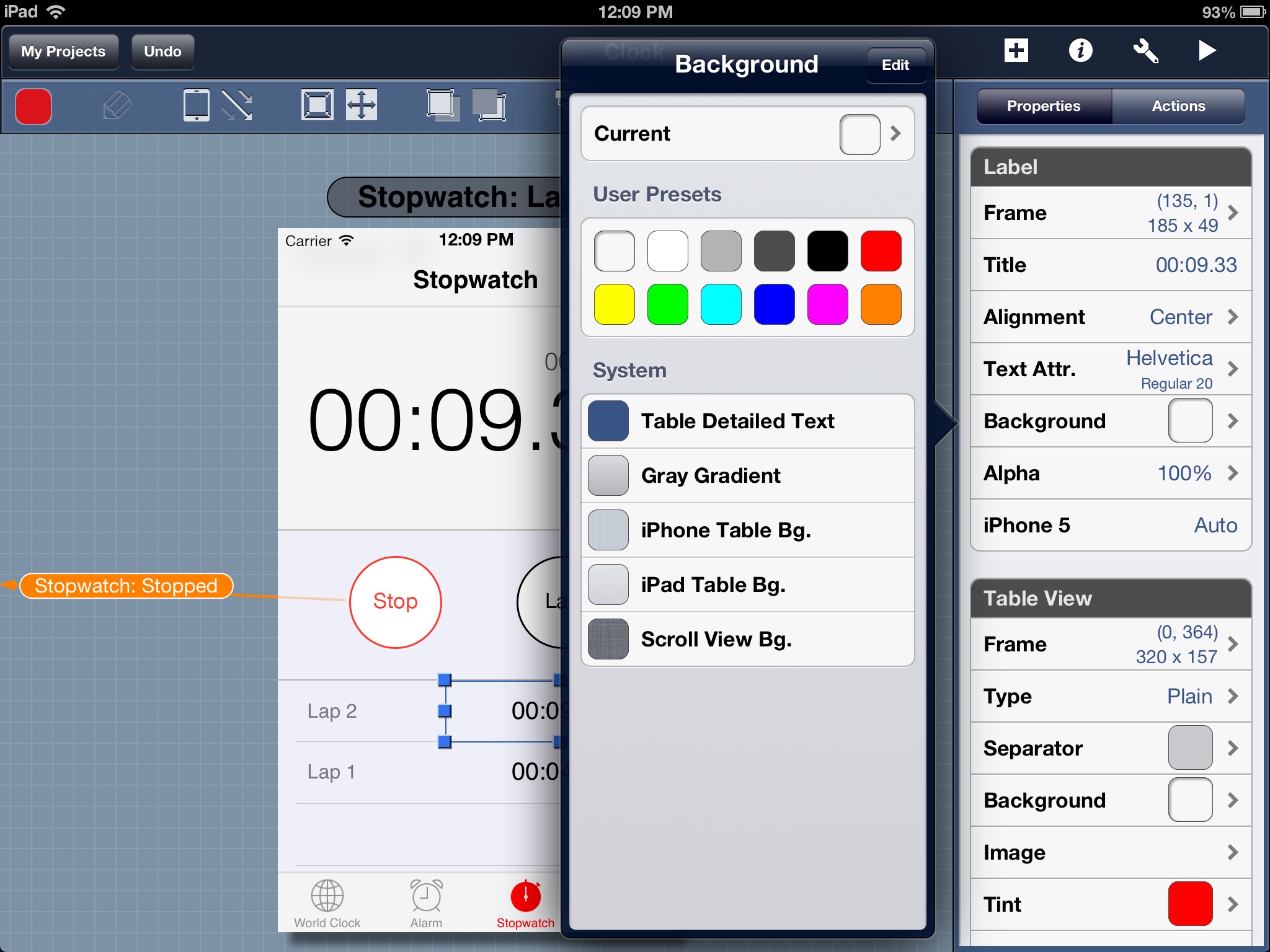 Blueprint Lite (App Mockup) screenshot 3