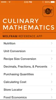 wolfram culinary mathematics reference app problems & solutions and troubleshooting guide - 4