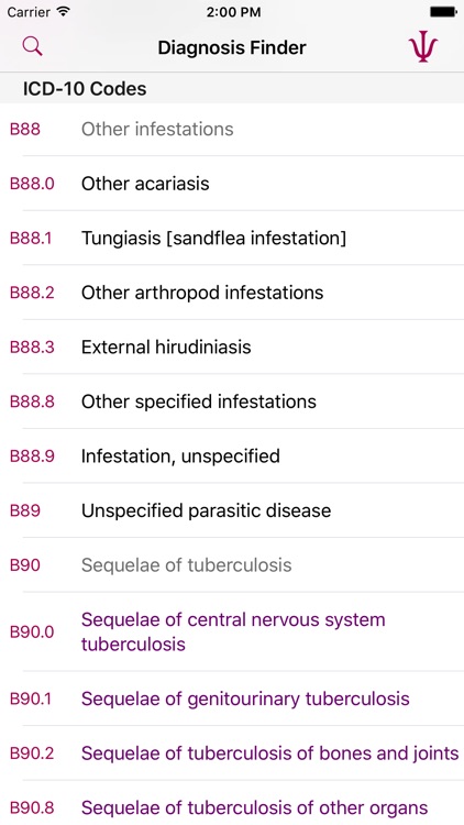 Dx10 Finder - Find ICD-10 Diagnosis Codes screenshot-0