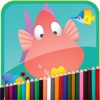 Ocean Coloring Kids Book