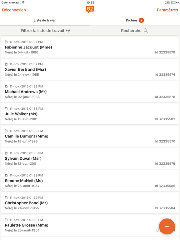 Screenshot #4 pour G2 Mobile – Digital Dictation