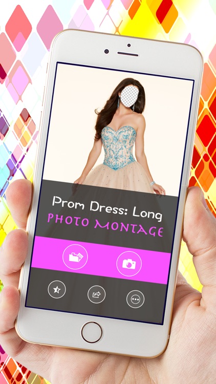 Prom Dress Photo Montage: Long Dress Fashion