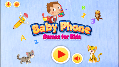 Screenshot #1 pour ABC baby phone kids toy