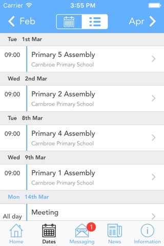 Carnbroe Primary School screenshot 2
