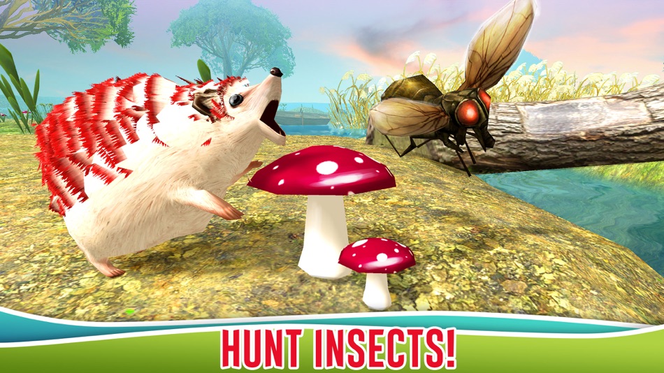 #2. Forest Hedgehog Simulator 3D (iOS) Podle: Tayga Games OOO